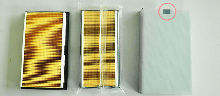 裝袋裝盒貼標包裝生產線 汽車空調濾清器